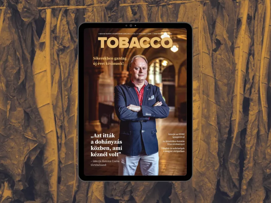 Pezsgő, sör és cigisdobozok | Tobacco 2026/01